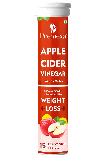Apple Cider Vinegar Effervescent Tablets for Metabolism Boost & Natural Detox