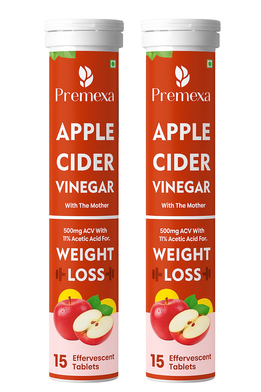 Apple Cider Vinegar Effervescent Tablets for Metabolism Boost & Natural Detox