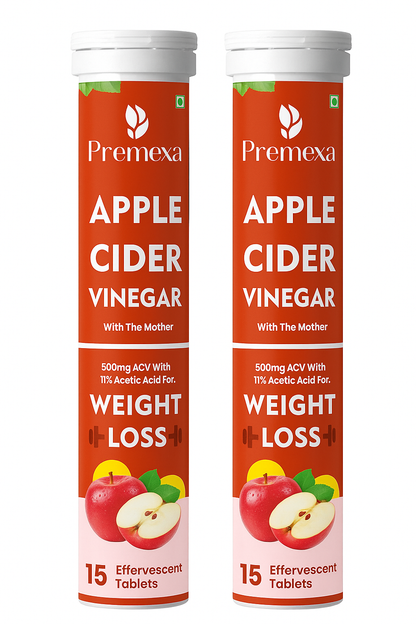 Apple Cider Vinegar Effervescent Tablets for Metabolism Boost & Natural Detox